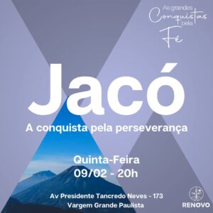 Leia mais sobre o artigo As grandes conquistas pela Perseverança – 09/02/2023