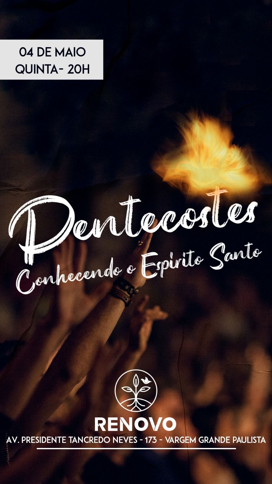 Você está visualizando atualmente Pentecostes: Conhecendo o Espírito Santo – 04/05/2023