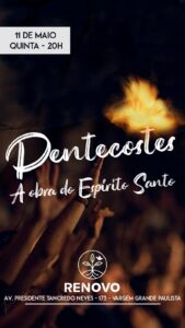 Leia mais sobre o artigo Pentecostes: A obra do Espírito Santo – 11/05/2023