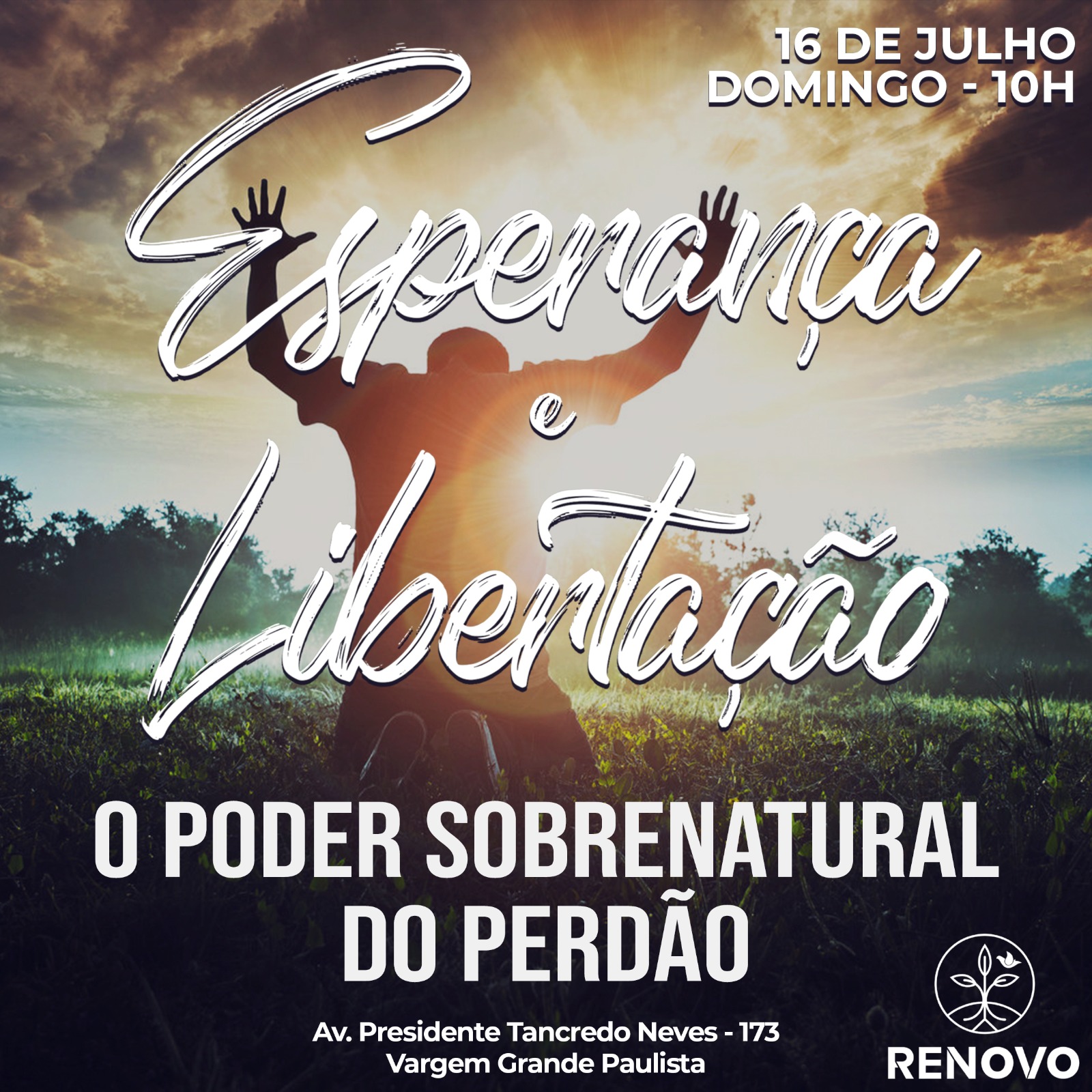 Você está visualizando atualmente Esperança e Libertação – O poder sobrenatural do perdão – 16/07/2023